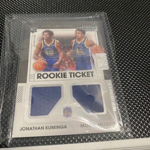 Rookie ticket NBA card